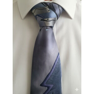 J. Garcia silk tie - Collection 14 - Banyan Trees - 58.5" - career office